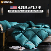 Quilt winter thickened warm feather velvet core double single student dormitory cotton quilt space quilt winter 10kg
