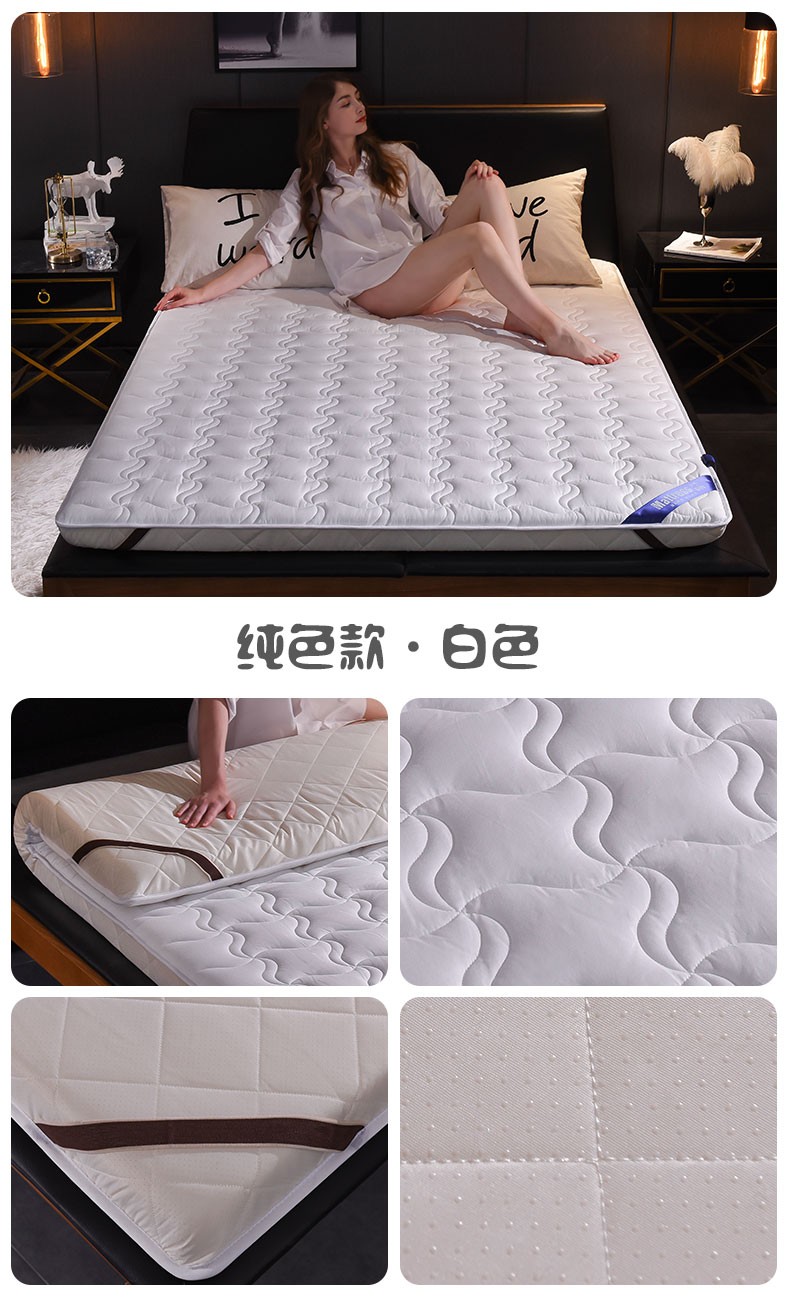 Kháng khuẩn chống đập chống trượt nệm bảo vệ pad 1,5m dày tatami đôi 1,8m2 m giường nệm pad