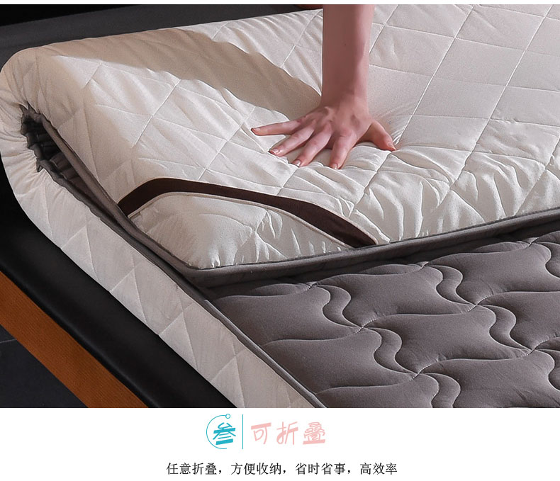 Kháng khuẩn chống đập chống trượt nệm bảo vệ pad 1,5m dày tatami đôi 1,8m2 m giường nệm pad