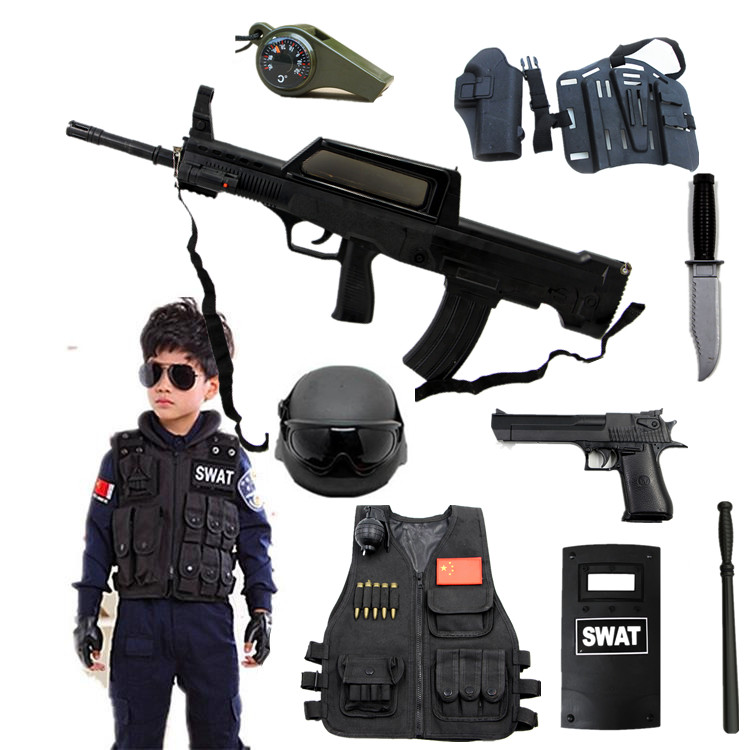 Súng đồ chơi trẻ em thiết lập lực lượng đặc biệt cs ăn gà lấy súng nước nhỏ cảnh sát đặc biệt Jedi đồ chơi sinh tồn đồ chơi cho bé 3 tuổi