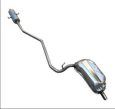 Thickened 409 steel Pentium B50 rear section exhaust pipe Pentium B50 Lieven body silencer silencer