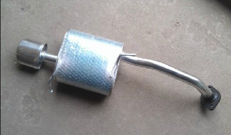 Double Thickened Force Sail 320 rear section stainless steel car 320 exhaust pipe) silencer) silencer