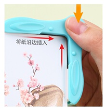 Ножницы kw－trio/可得优9z194胶片r5圆角倒角器名片塑封膜照片圆倒角钳切圆角便携式diy手工贺卡切纸刀剪角机 TRIO/9Z194