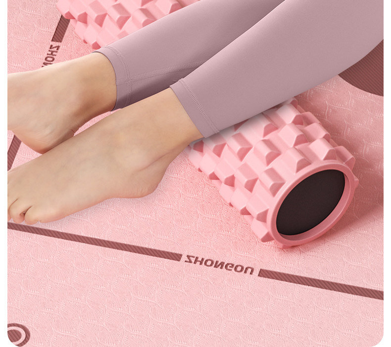 Пена роликовые 专业泡沫轴肌肉放松狼牙eva实心健身按摩泡沫滚筒瑜伽柱硬筋膜轴