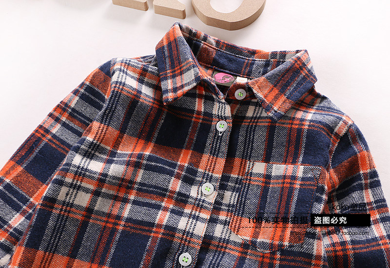 Chemise garcon à manche longue - Ref 2075785 Image 47