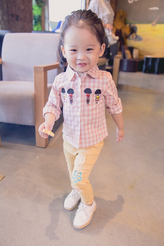 Chemise fille à manche longue - Ref 2085995 Image 59