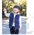 Áo vest trẻ em mùa xuân dày lên cho bé gái mới vest vest cotton mùa xuân và mùa thu mẫu bé trai Hàn Quốc vest bé áo gile cho bé gái 7 tuổi Áo ghi lê