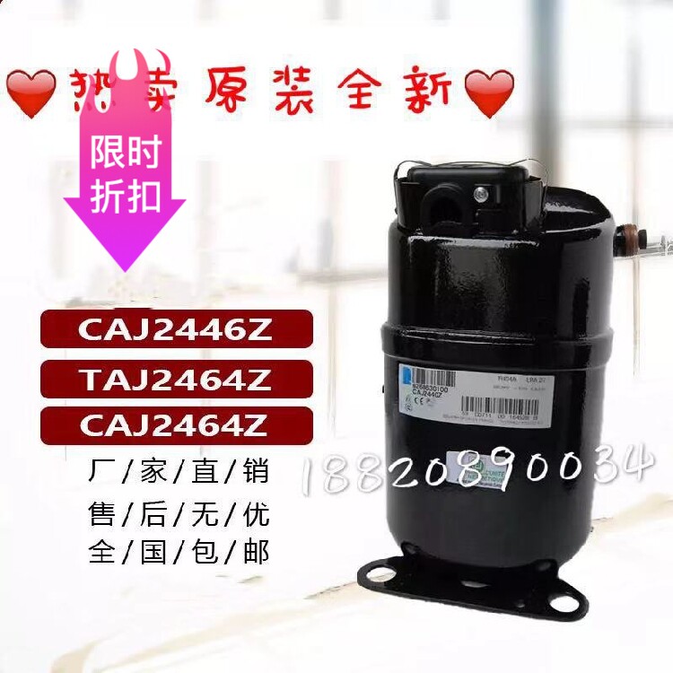 French Taicang brand new original dress cryogenic compressor CAJ2440Z CAJ2446ZCAJ2464Z welch screw mouth