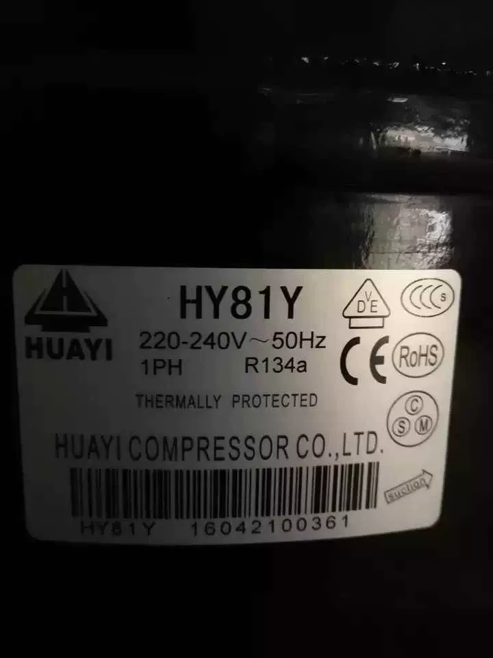 Холодильник морозильник HUAYL Huayi Hy81yg Hy81y Hye81yz холодильный компрессор R134A