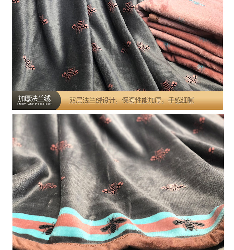 [Đúp] ánh sáng sang trọng chất lượng cao Bắc Âu đám mây chăn flannel chăn thảm san hô vào mùa thu và mùa đông con giải trí dày chăn - Ném / Chăn chăn lông cừu loại nào tốt