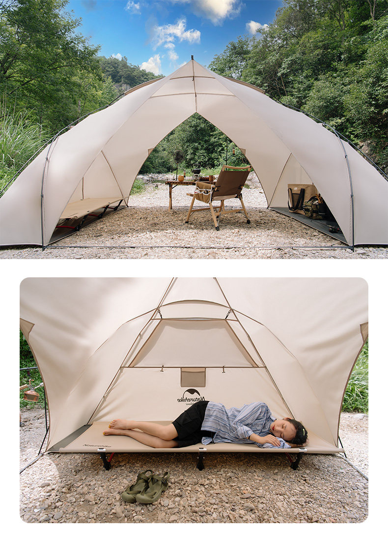 Атриум naturehike挪客堤喀公园沙滩户外天幕帐篷露营防晒遮阳棚防水防风