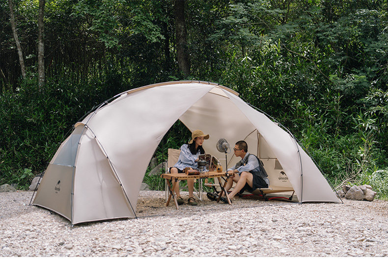 Атриум naturehike挪客堤喀公园沙滩户外天幕帐篷露营防晒遮阳棚防水防风