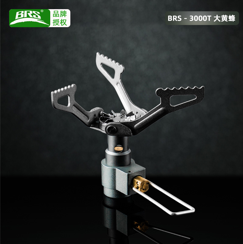 Brother Great Bumblebee BRS-3000T Titanium Metal Titanium Alloy Outdoor Camping Light Portable Integrated Furnace End Gas Stove