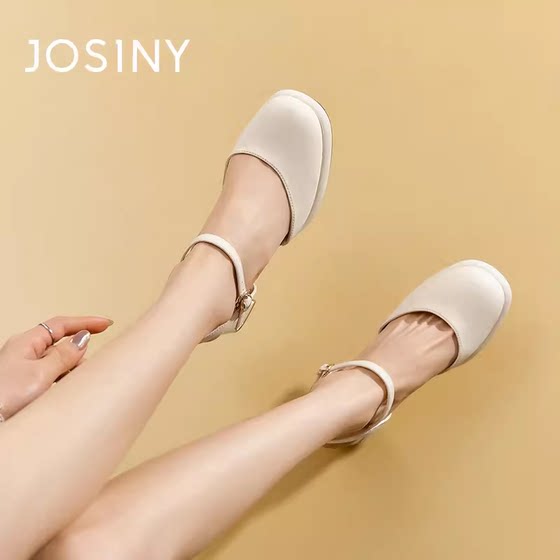 Zhuoshini's 2024 new summer style flat-soled Roman French soft-soled small fresh and fashionable fairy style versatile sandals