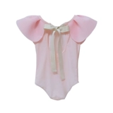 Милый детский купальник с бантиком, коллекция 2023, в корейском стиле, с открытой спиной