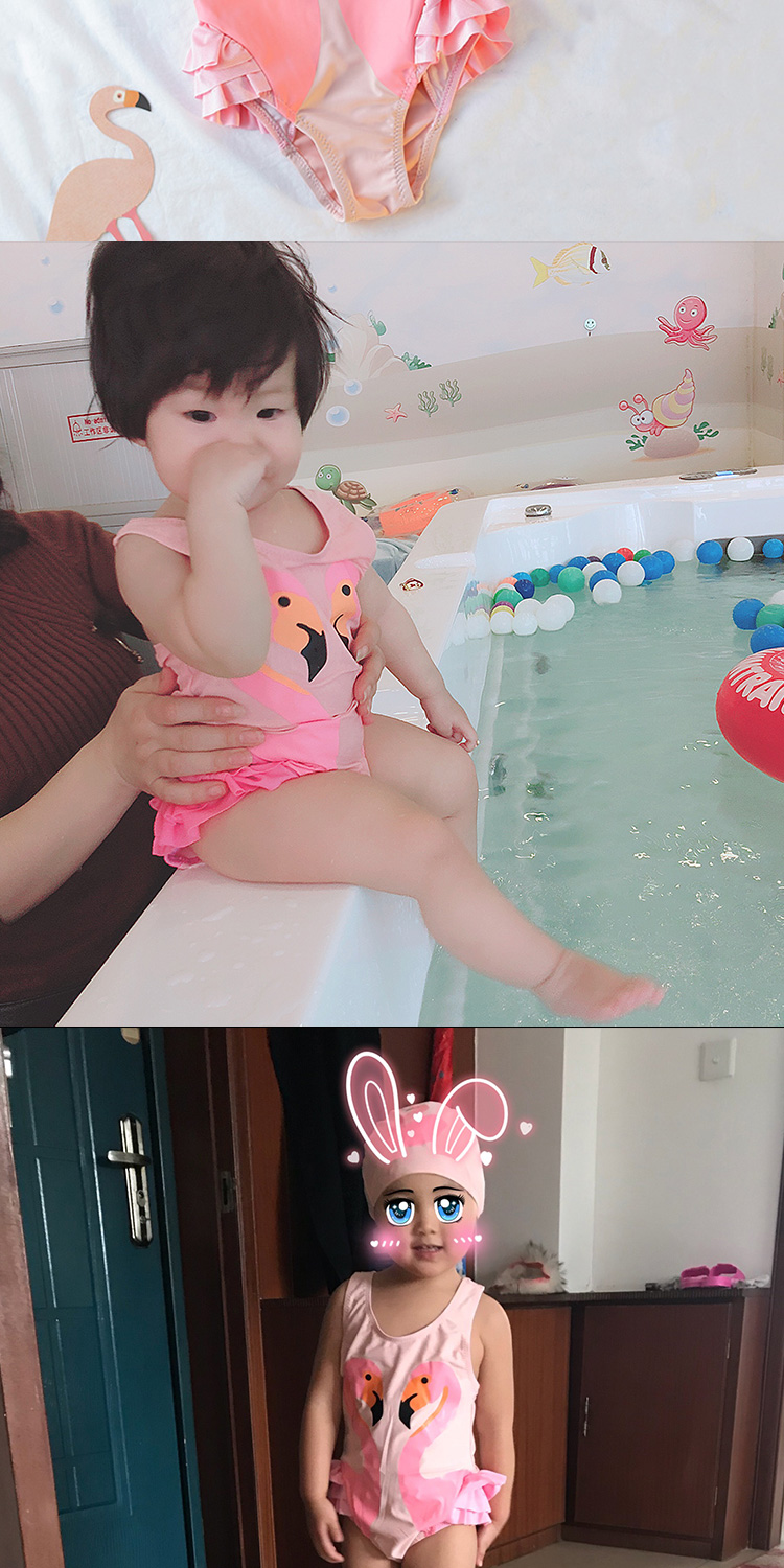 Đồ bơi cho bé gái Kem chống nắng dễ thương Áo tắm khô nhanh Đồ lót cho bé Công chúa Xiêm Váy tắm chia bikini - Bộ đồ bơi của Kid đồ bơi nàng tiên cá cho be gái