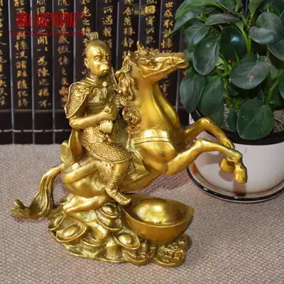 Pure copper immediately sealed the ornaments and made the flag official seal to urge the official Yunwang business living room office company to give gifts