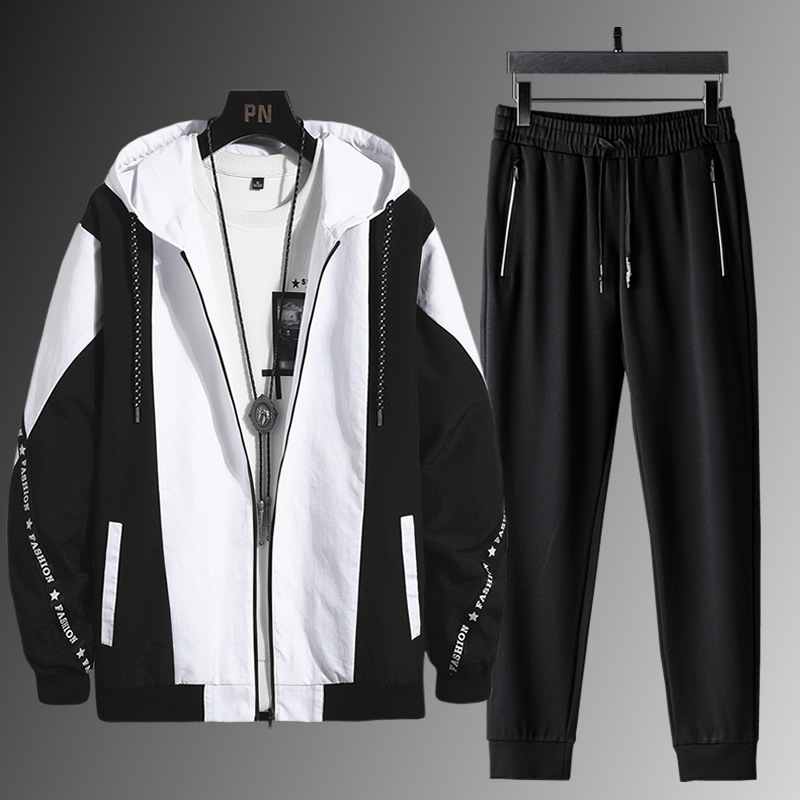 Jacket Men's Clothing Sports Casual Suit Easy Spring Autumn Season Gats Up Overweight Overweight People 220 Catty Chubby Jackets