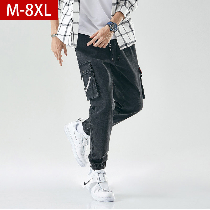 Original Juku Fashion Pants Men's Wave Signs Day Series Street Gats Up for overweight 240 catches Harun bunches Pants Casual Pants