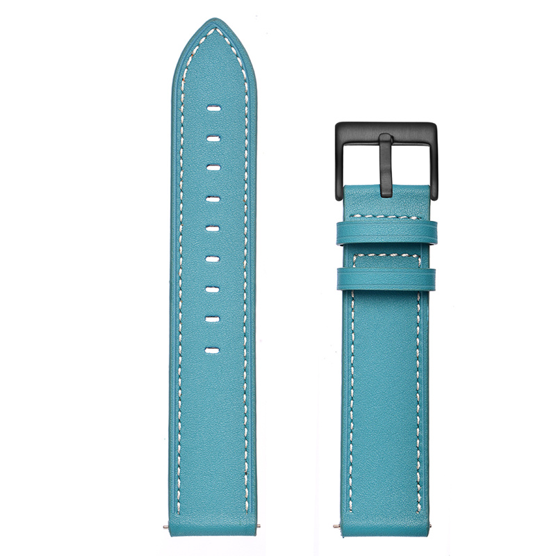 限時優惠 佳明 GarminMove Style/Luxe 錶帶 真皮腕帶 頭層牛皮 20MM 替換腕帶 時尚簡約 商務型手錶帶