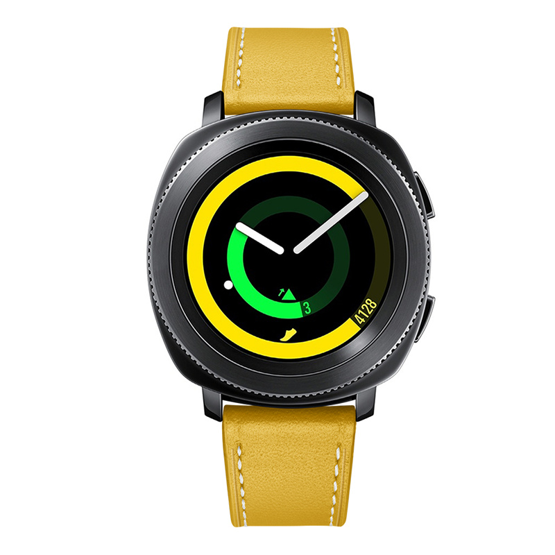 限時優惠 佳明 GarminMove Style/Luxe 錶帶 真皮腕帶 頭層牛皮 20MM 替換腕帶 時尚簡約 商務型手錶帶
