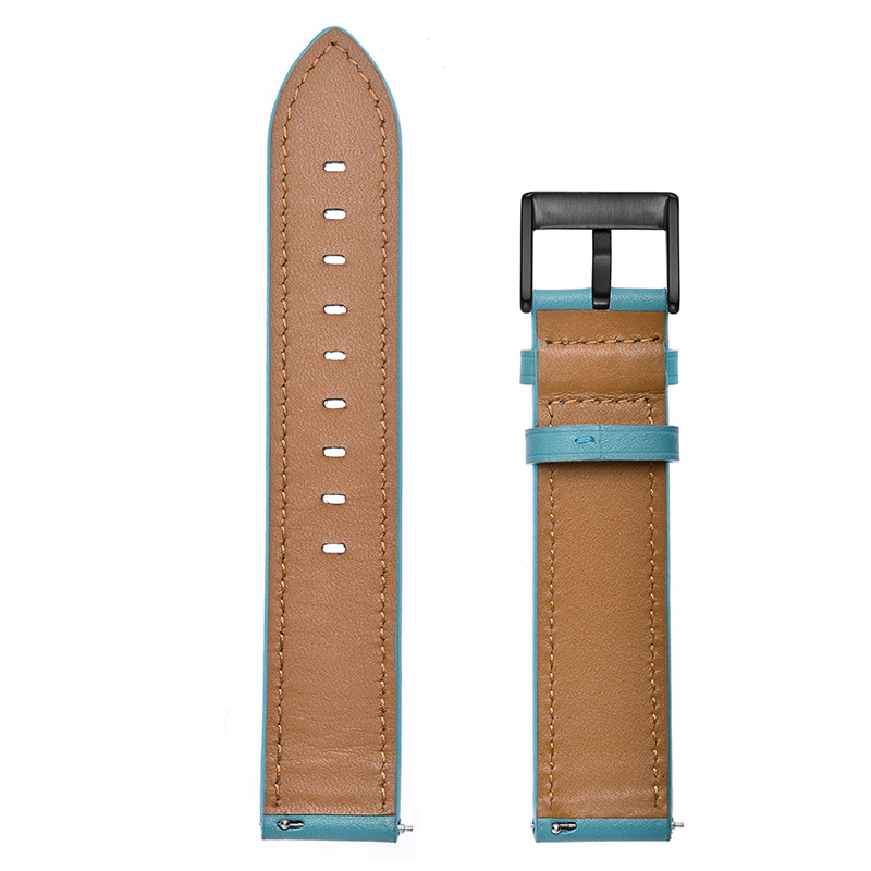 限時優惠 佳明 GarminMove Style/Luxe 錶帶 真皮腕帶 頭層牛皮 20MM 替換腕帶 時尚簡約 商務型手錶帶