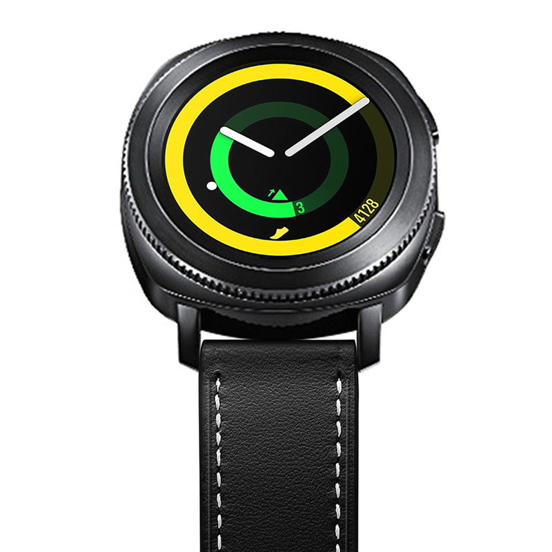 限時優惠 佳明 GarminMove Style/Luxe 錶帶 真皮腕帶 頭層牛皮 20MM 替換腕帶 時尚簡約 商務型手錶帶