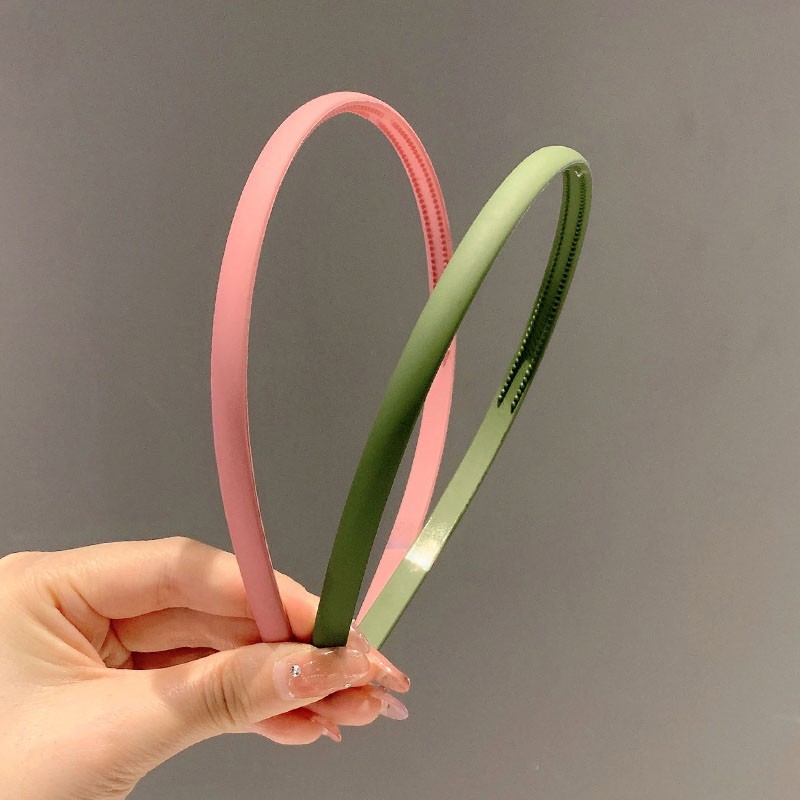 images 9:South Korea's simple hair bandwash face shampoo with girl net red cute headband New 2022 tide hair card wild headdress