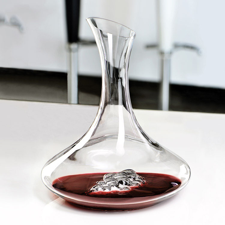 Lead-free crystal glass decanter Red wine glass Wine dispenser Wine container Quick decanter Creative grape bottom jug