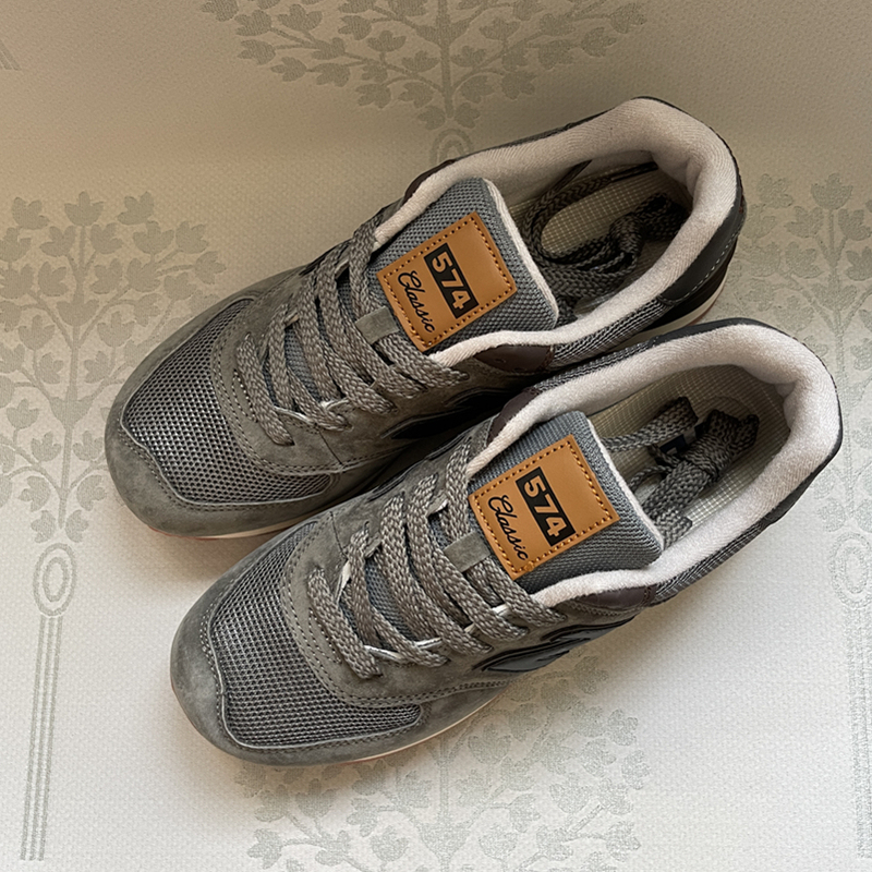 New Men's Sports Shoes for Spring and Summer, 574 Women's Shoes, Versatile Breathable Mesh Running Shoes, Lightweight Casual Couple Shoes