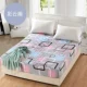Tấm trải giường bằng vải bông dày của Xingelan 笠 Tấm nệm đơn 1,5 / 1,8m Ga phủ giường Everon