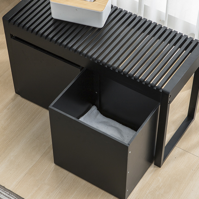 Knife Slave can sit storage stool stool black doorway Home changing shoes stool Bench Bench stool Stool Containing stool Stool Changing Stool-Taobao
