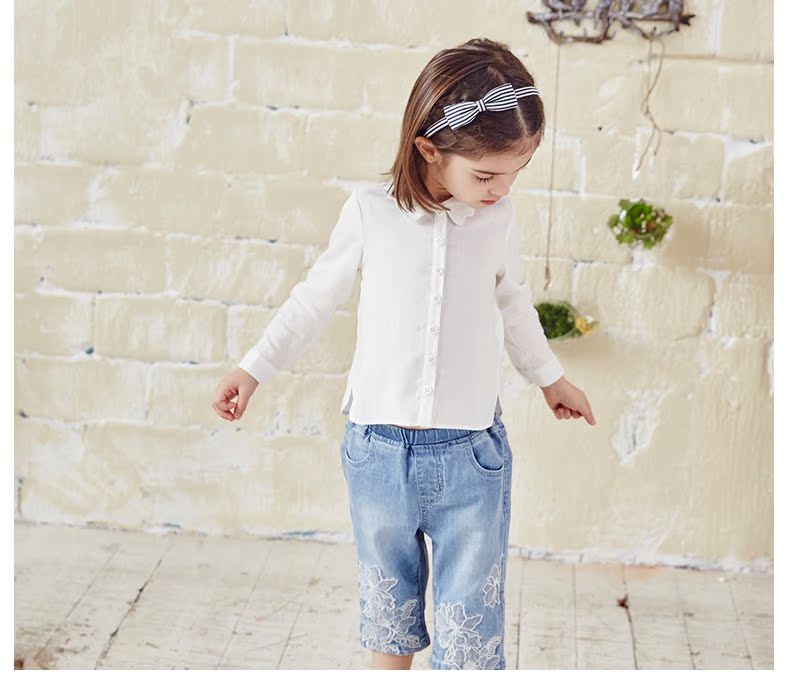Chemise fille à manche longue - Ref 2085582 Image 34