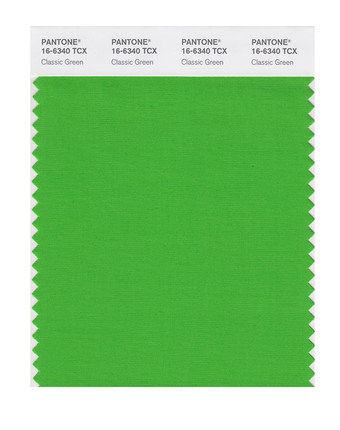 PANTONE colorful clothing home 16-6340TCX to 17-0610TCX single cotton fabric version color card