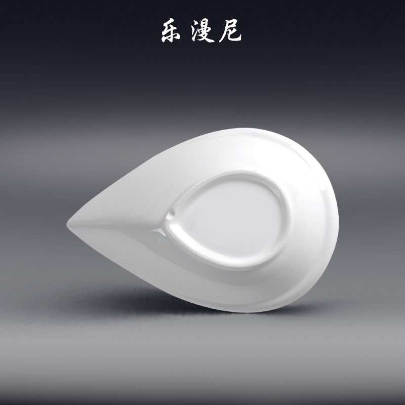 Le diffuse, oblique expressions using nozzle to use - hotel white ceramic tableware west move hot pot hot bowl of hot and cold salad bowl