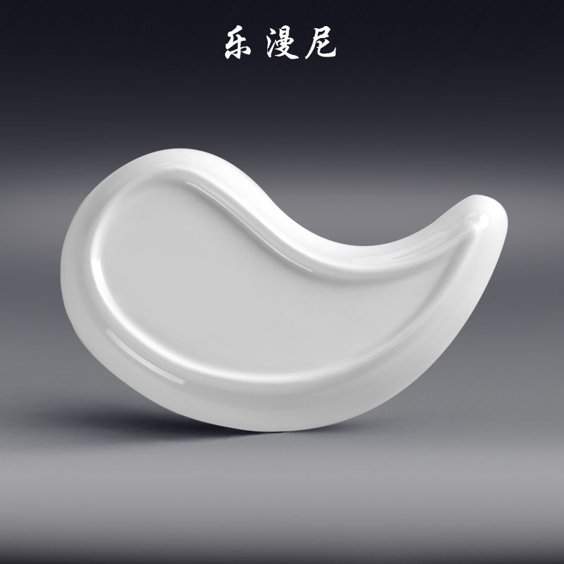 Joy diffuse - YueYa dish - ceramic creative hotel hotel western - style food lunch special plate of hot and cold dishes