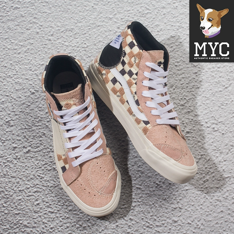 [MYC] Vans / Vance UA SK8-Hi giải cấu trúc khâu giày trượt ván cao cấp hàng đầu VN0A45K3VSI - Dép / giày thường