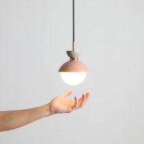 Bedroom Bedside Chandelier Nordic Wind Macaron Children Room Personality Creative Long Line Restaurant Bar Terrace Nets Red Ins light