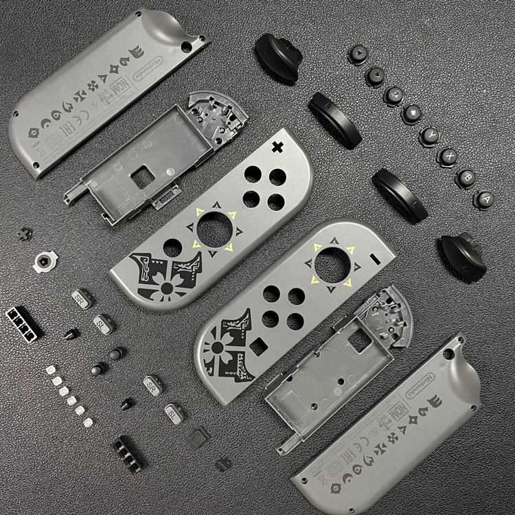 1 Set Diy Nintendo Switch Gamepad ABS Retrofit Replacement Housing Colorful Caps Joypad Cover Switch Joystick Replacement Shell