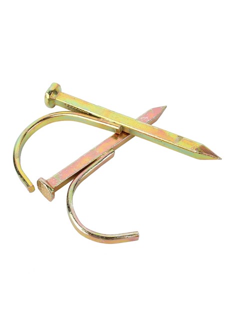Water pipe hook nail fixing pipe nail PVC pipe PPR pipe clamp nail cement steel nail into the wall hook nail iron wire pipe U-shaped pipe code