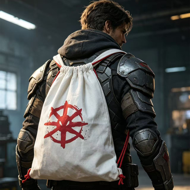 Delta Canvas Bag, Asala Sports Backpack, Drawstring Canvas Bag, Chicken Brother Bag, Gaming Peripheral Sports Bag