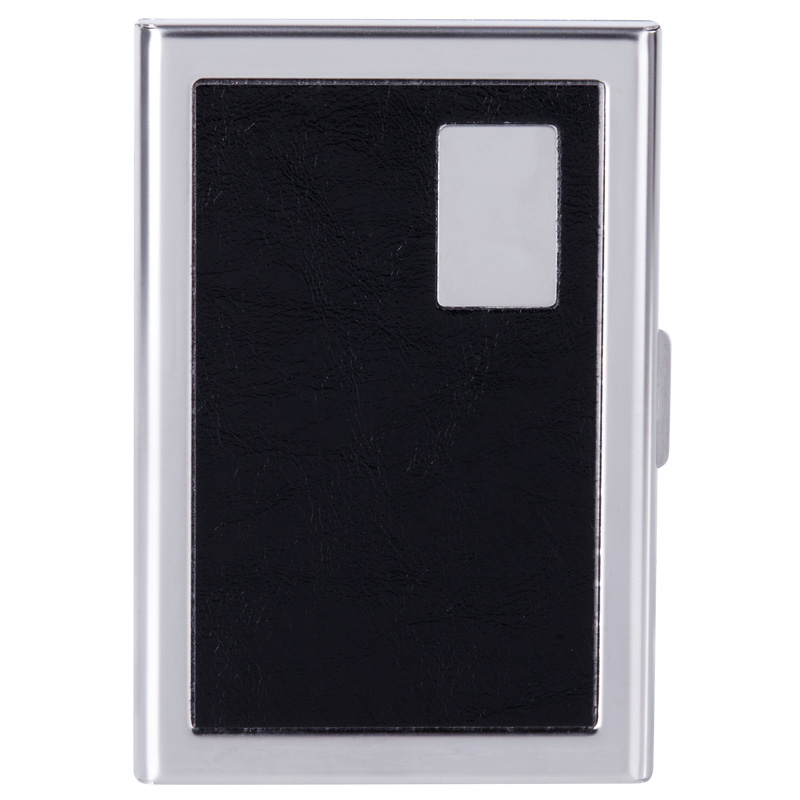 Creative Anti-Magnetic Card Box Free Lettering Fashion Card Box Male Lady Business Credit Card Case Metal Stainless Steel