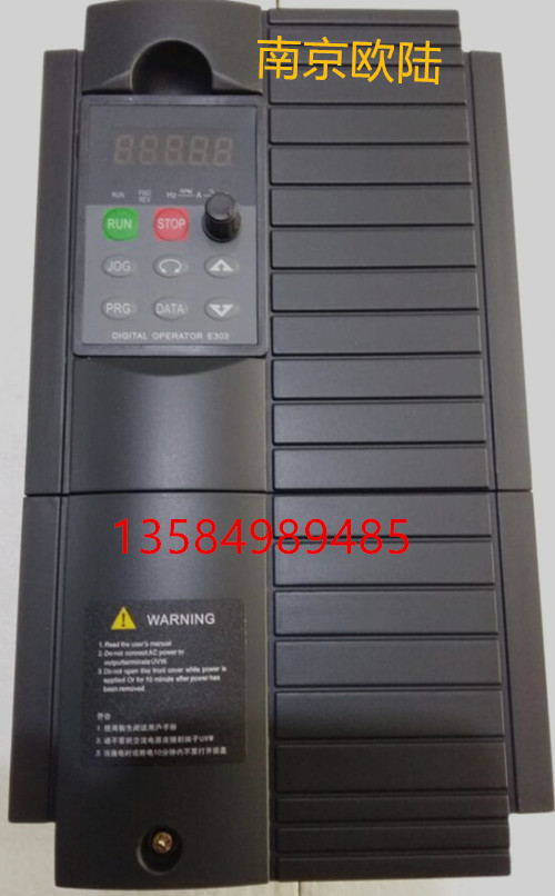 New original installed frequency converter Nanjing Euroland EV100-0040G 0055P-T4 0055P-T4 AC380V