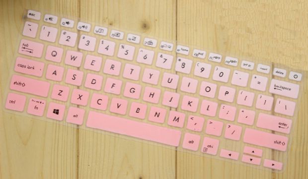ASUS ASUS bàn phím máy tính xách tay màng bảo vệ một bụi đậu bìa máy tính Adol 13,3-inch bảo hiểm đầy đủ của 13 bộ phím chống thấm nước trường hợp máy tính xách tay lá vết sưng pad của silica gel màu Gradient - Phụ kiện máy tính xách tay decal máy tính