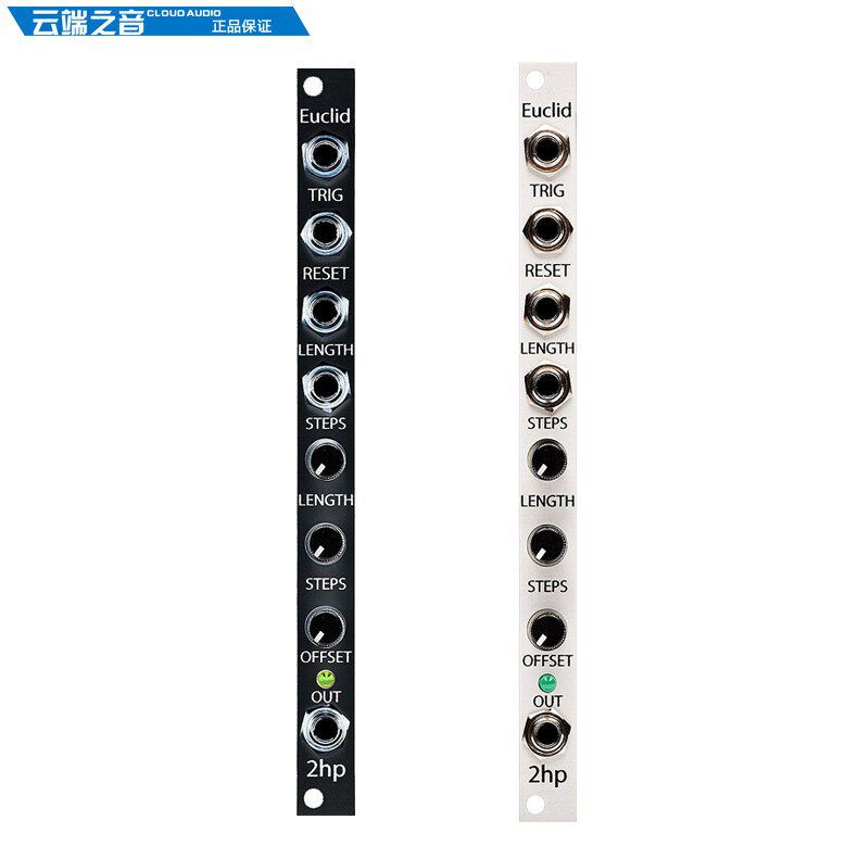 2hp Euclid Rhythmic Pattern Generator rhythm sequencer synthesizer module