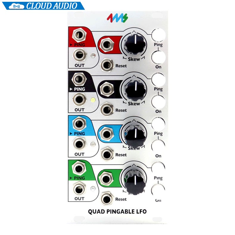 4MS Quad Pingable LFO Eurorack QPLFO LFO Synthesizer Module