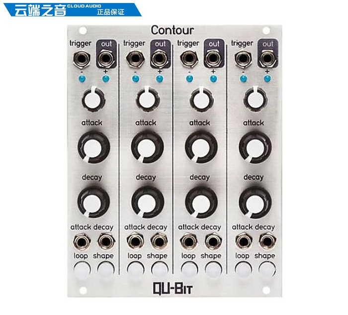 Qu-Bit Electronix Contour - Mô đun tổng hợp Quad Envel - Bộ tổng hợp điện tử piano điện 88 phím giá rẻ