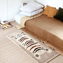 Cute Bedroom Blanket Ground Mat Home Living Room Rectangular Thickened Carpet Animals Ins Wind Room Bedside Rug