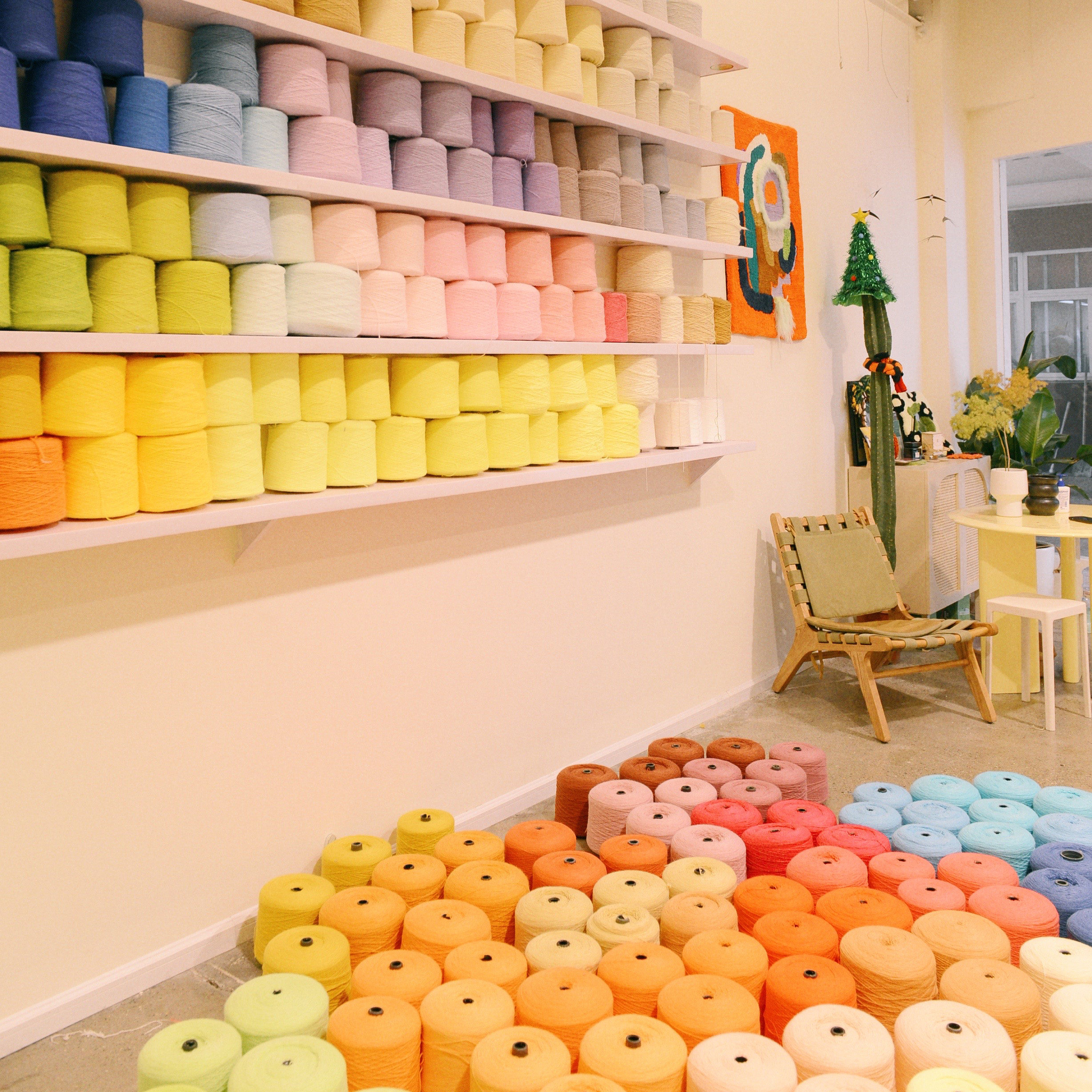 Funky thread tufting gun poke embroidery DIY wool tufting gun woven carpet special wool acrylic fiber cotton thread