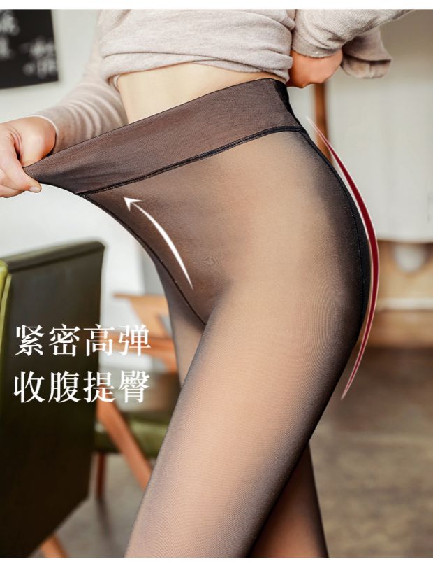 Mùa thu và mùa đông đôi tất legging legging gợi cảm mặc thật và giả qua những chiếc áo lót nữ cộng với nhung dày mùa đông - Xà cạp sỉ lẻ quần tất giá rẻ